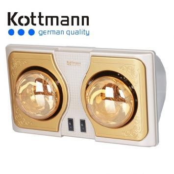 Đèn sưởi Han's - Kottmann 2 bóng - K2B-H
